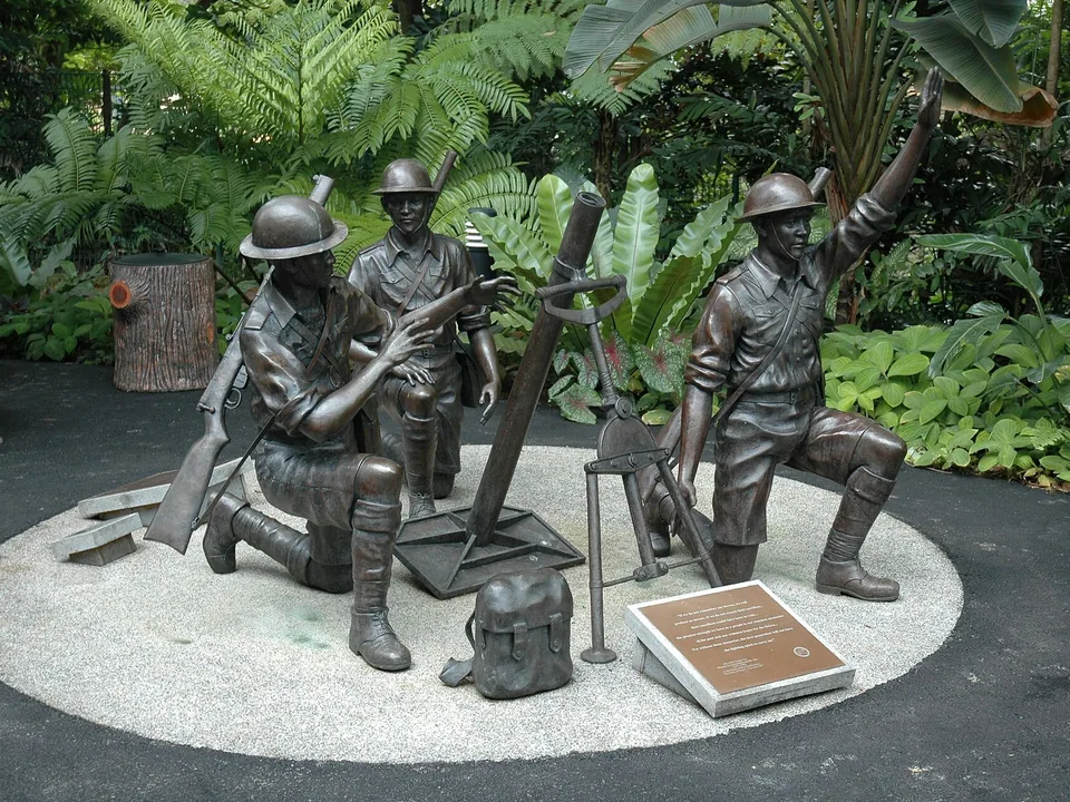 Malay Regiment memorial at Reflections at Bukit Chandu